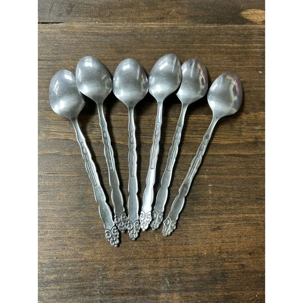 Ekco Eterna MARY ELLEN Place Soup Spoons 7 3/8